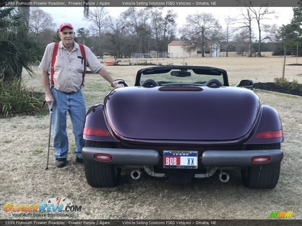 1999 Plymouth Prowler Roadster Prowler Purple / Agate Photo #10