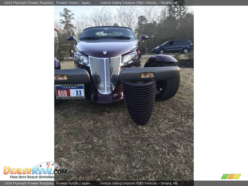1999 Plymouth Prowler Roadster Prowler Purple / Agate Photo #14