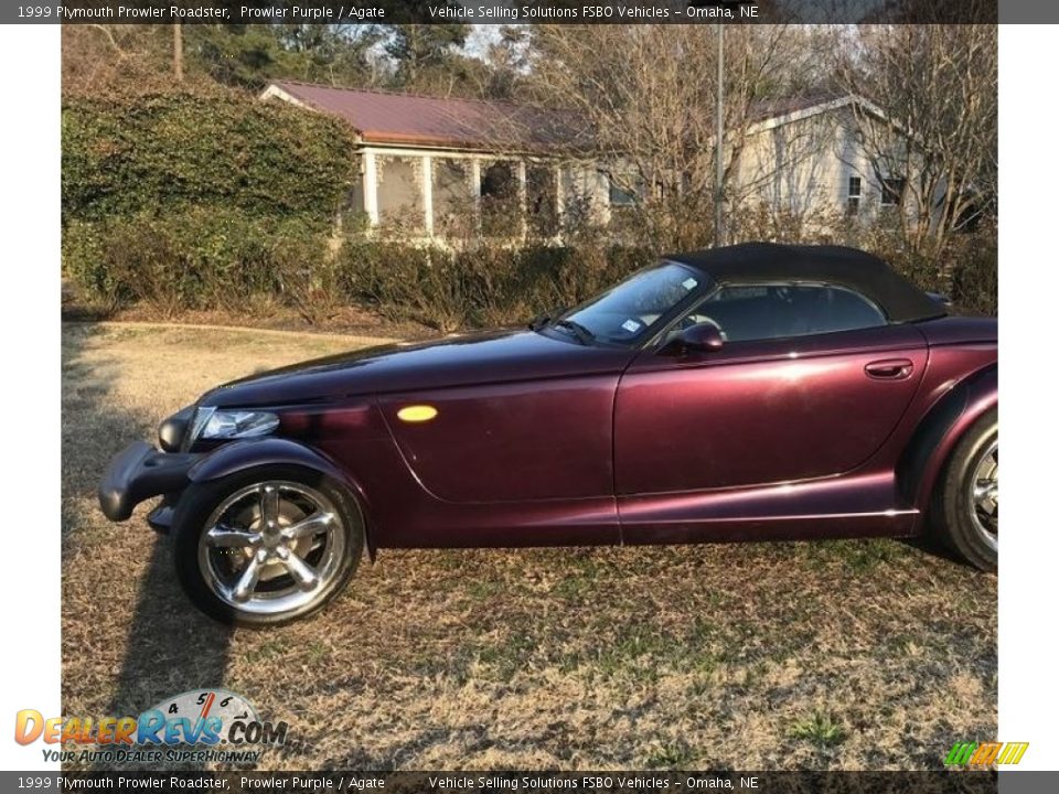 1999 Plymouth Prowler Roadster Prowler Purple / Agate Photo #16
