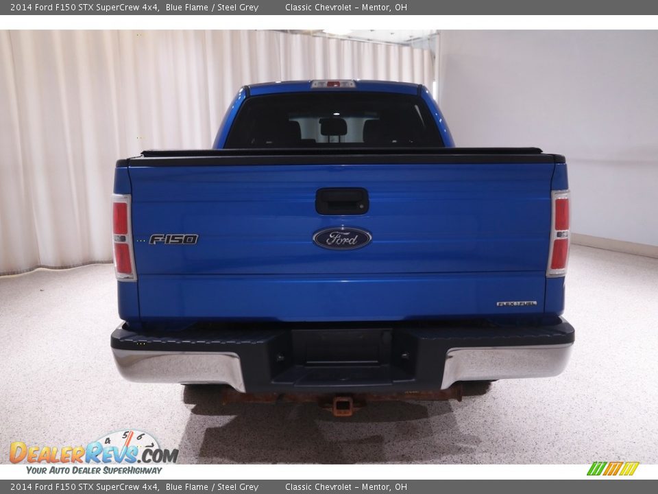 2014 Ford F150 STX SuperCrew 4x4 Blue Flame / Steel Grey Photo #18