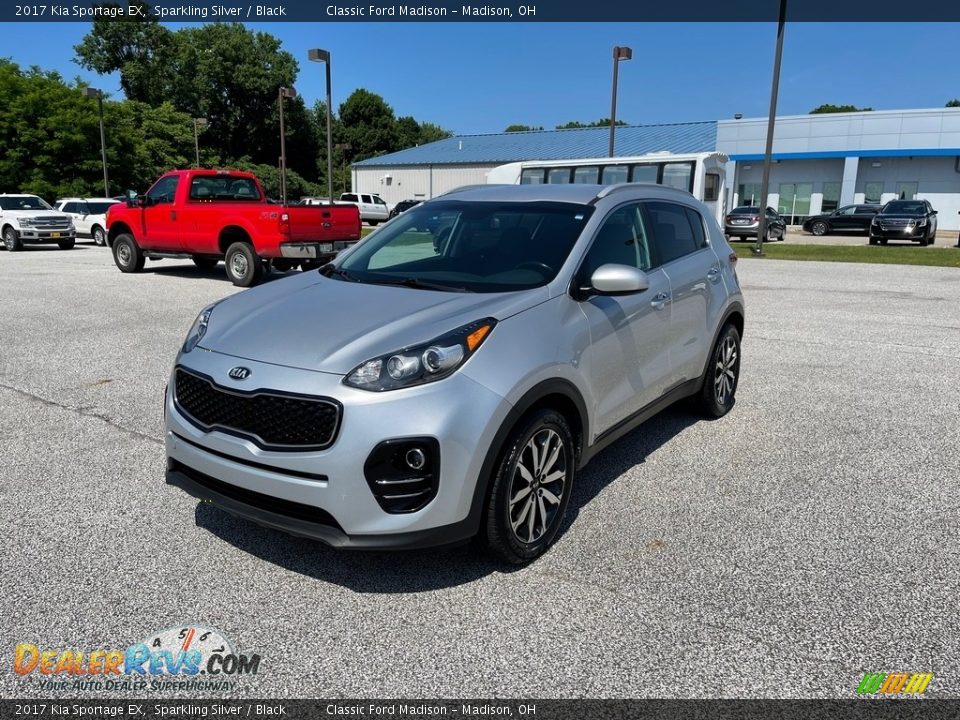 2017 Kia Sportage EX Sparkling Silver / Black Photo #1