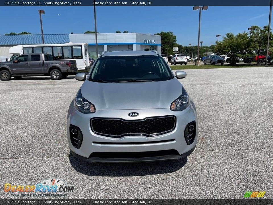 2017 Kia Sportage EX Sparkling Silver / Black Photo #2