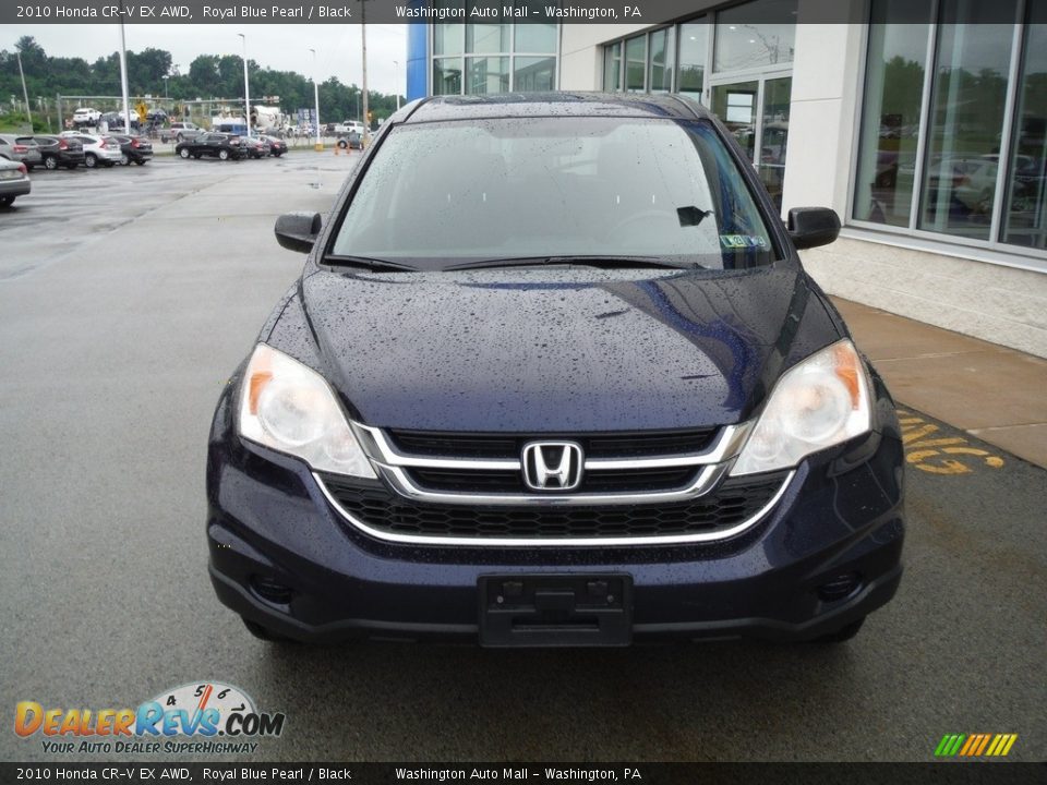 2010 Honda CR-V EX AWD Royal Blue Pearl / Black Photo #5