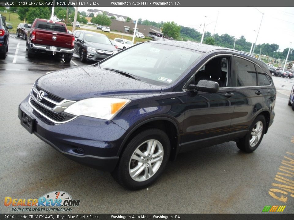 Front 3/4 View of 2010 Honda CR-V EX AWD Photo #6