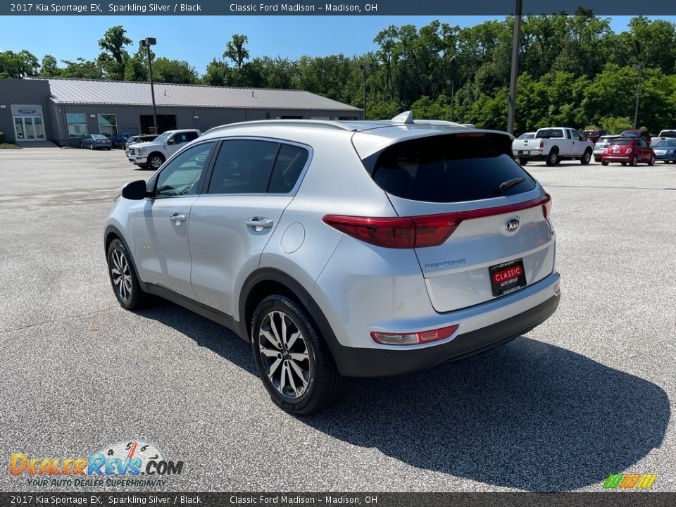 Sparkling Silver 2017 Kia Sportage EX Photo #7