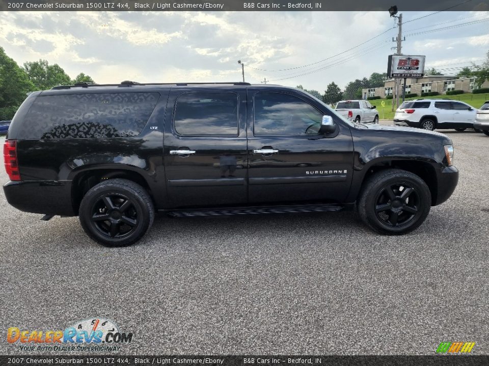 2007 Chevrolet Suburban 1500 LTZ 4x4 Black / Light Cashmere/Ebony Photo #11