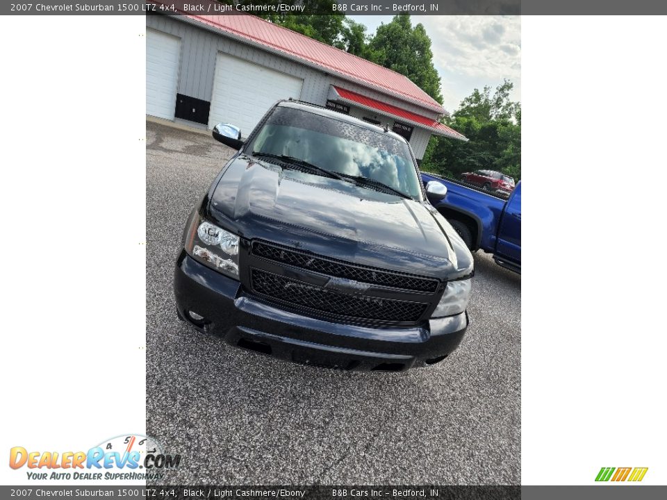 2007 Chevrolet Suburban 1500 LTZ 4x4 Black / Light Cashmere/Ebony Photo #13