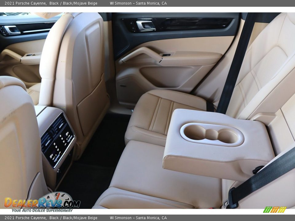 Rear Seat of 2021 Porsche Cayenne  Photo #15