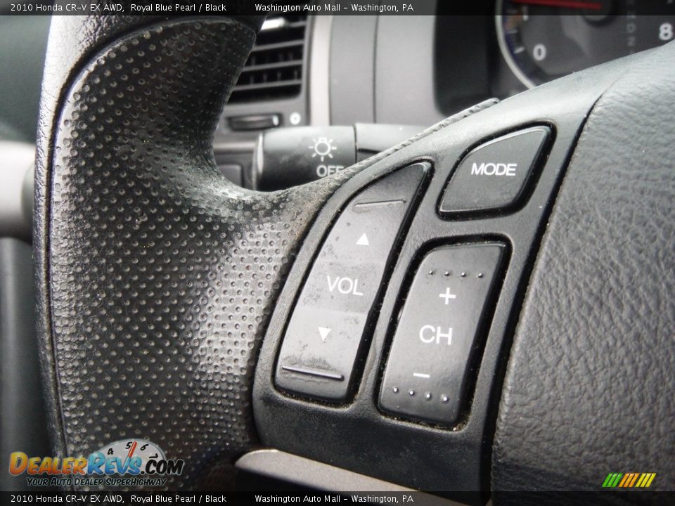 2010 Honda CR-V EX AWD Steering Wheel Photo #21