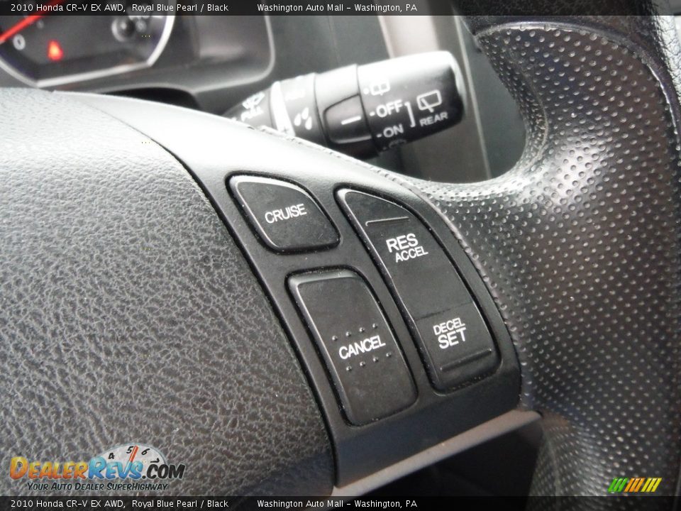 2010 Honda CR-V EX AWD Steering Wheel Photo #22