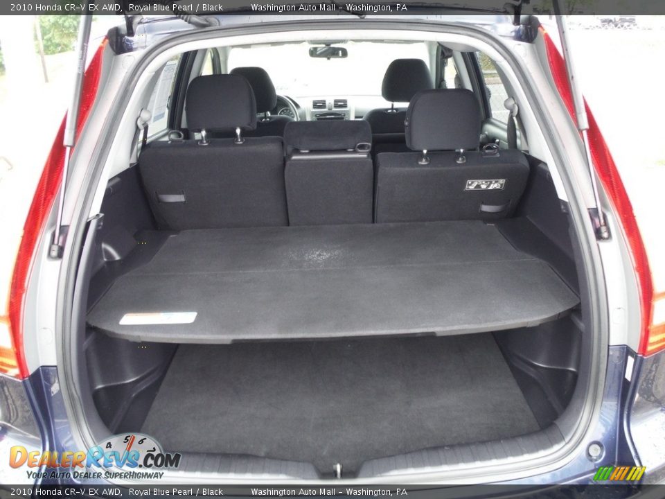 2010 Honda CR-V EX AWD Trunk Photo #27