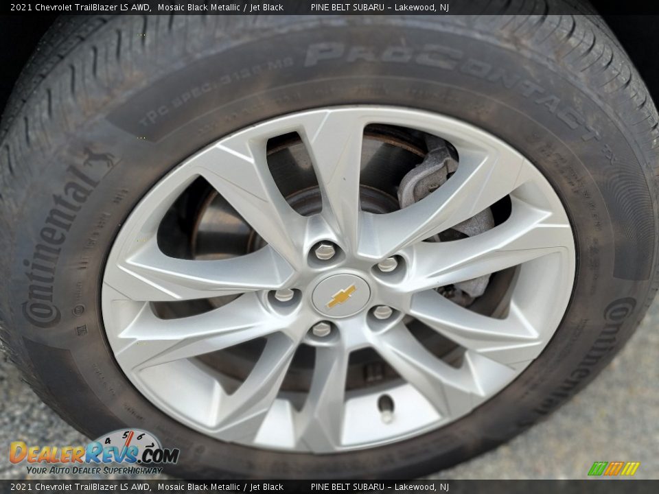 2021 Chevrolet TrailBlazer LS AWD Mosaic Black Metallic / Jet Black Photo #5
