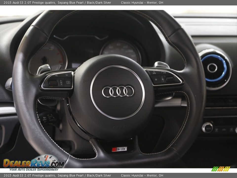 2015 Audi S3 2.0T Prestige quattro Steering Wheel Photo #7