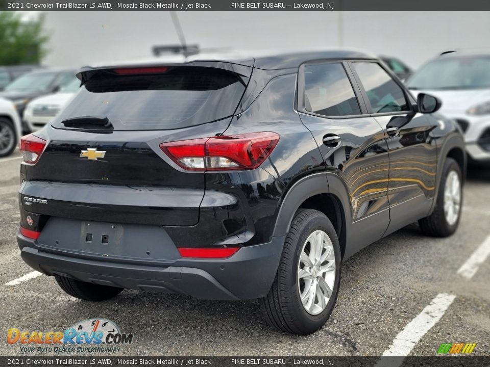 2021 Chevrolet Trailblazer LS AWD Mosaic Black Metallic / Jet Black Photo #6