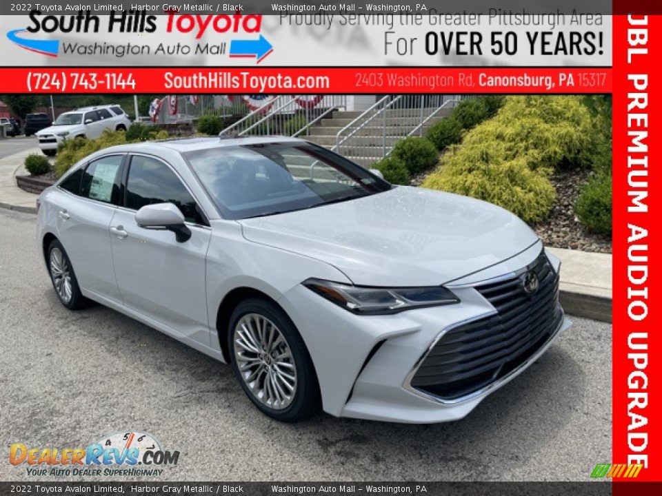 2022 Toyota Avalon Limited Harbor Gray Metallic / Black Photo #1