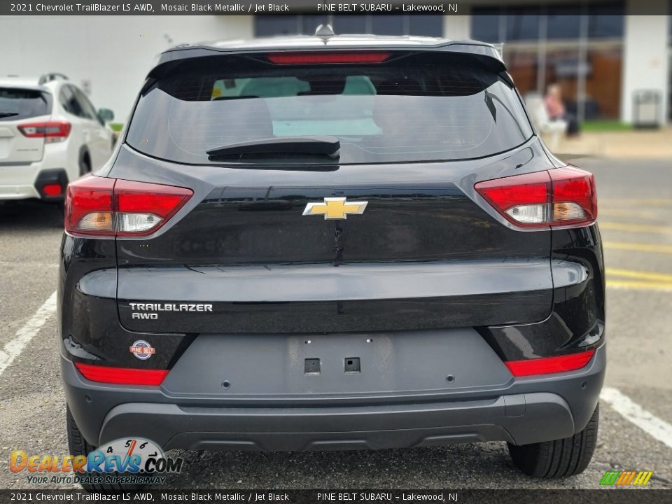 2021 Chevrolet TrailBlazer LS AWD Mosaic Black Metallic / Jet Black Photo #7