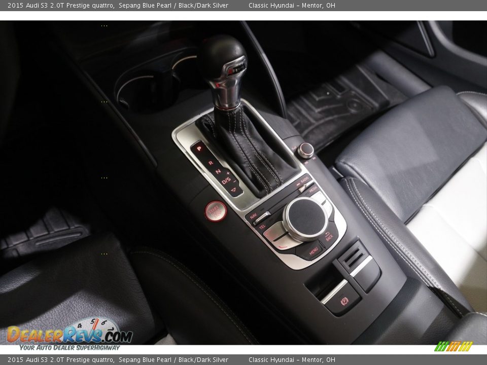 2015 Audi S3 2.0T Prestige quattro Sepang Blue Pearl / Black/Dark Silver Photo #15