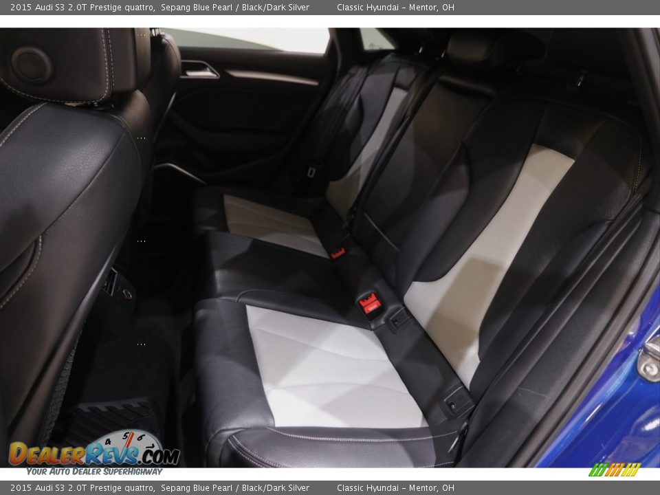 Rear Seat of 2015 Audi S3 2.0T Prestige quattro Photo #18