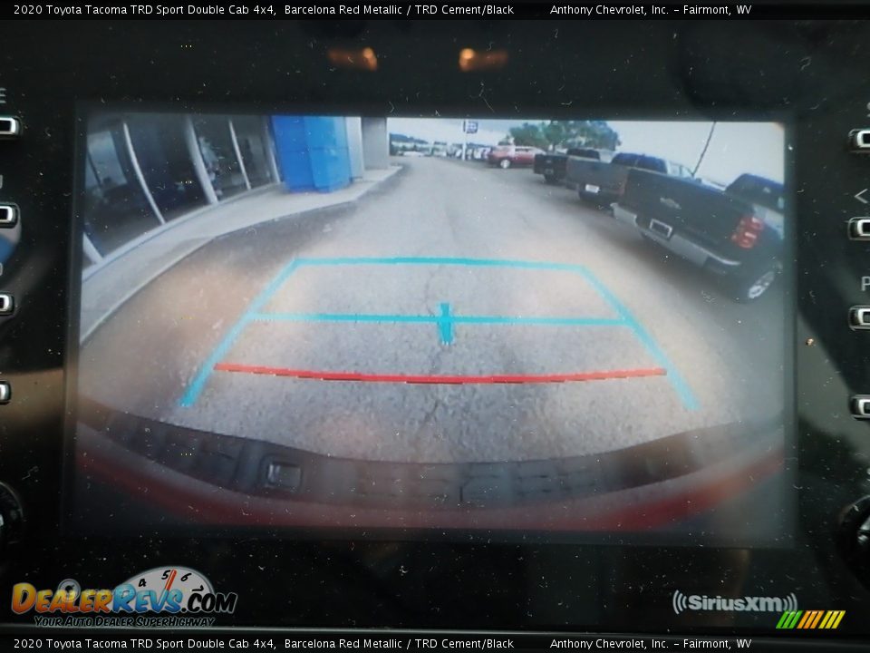 2020 Toyota Tacoma TRD Sport Double Cab 4x4 Barcelona Red Metallic / TRD Cement/Black Photo #18