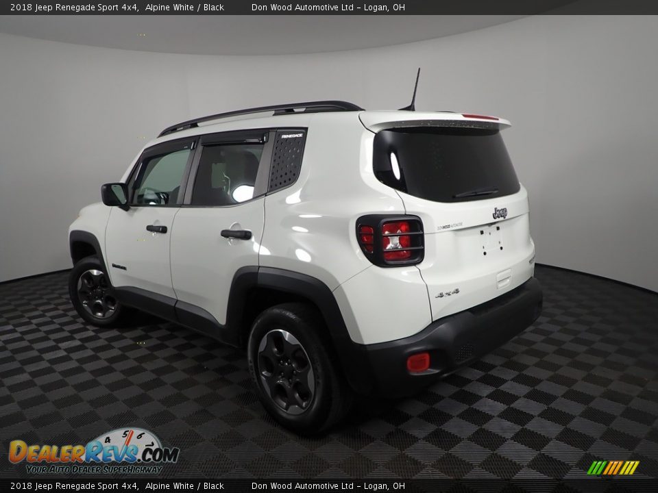 2018 Jeep Renegade Sport 4x4 Alpine White / Black Photo #6