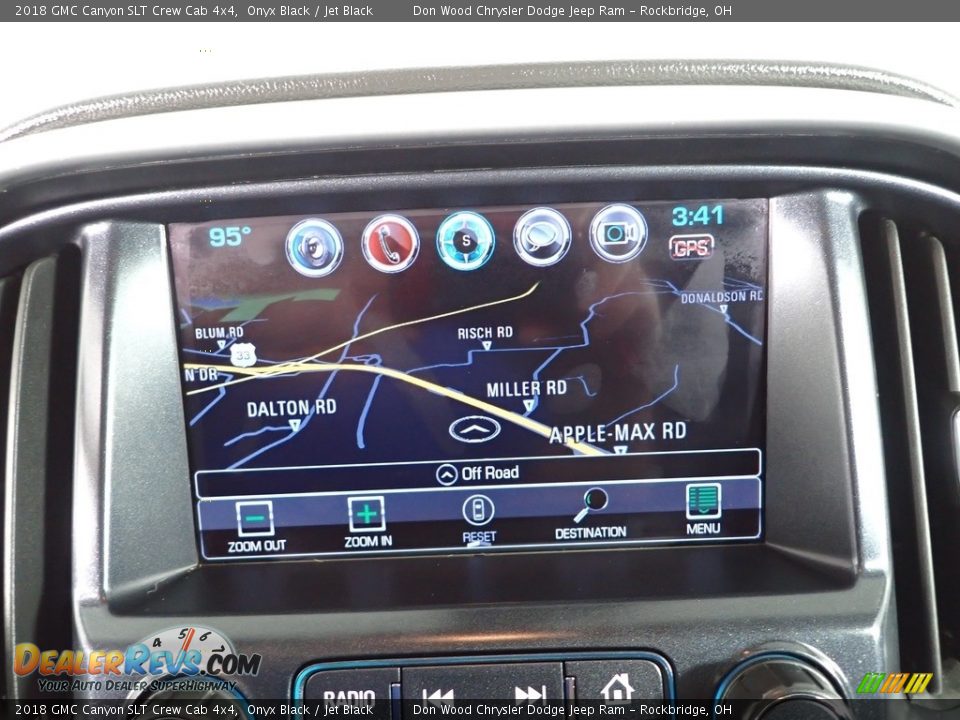 Navigation of 2018 GMC Canyon SLT Crew Cab 4x4 Photo #3