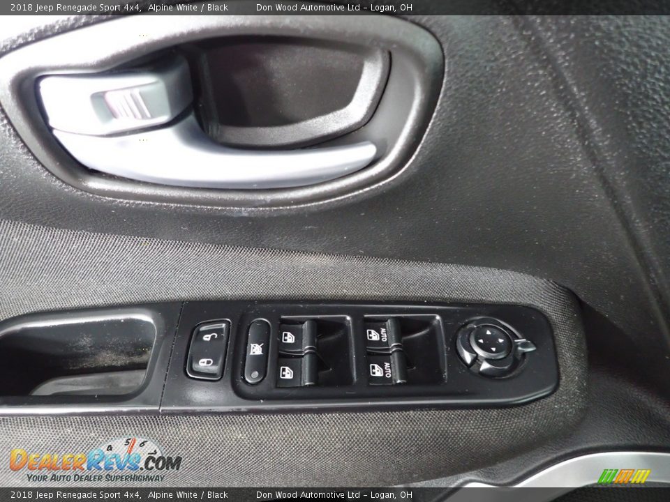 2018 Jeep Renegade Sport 4x4 Alpine White / Black Photo #12