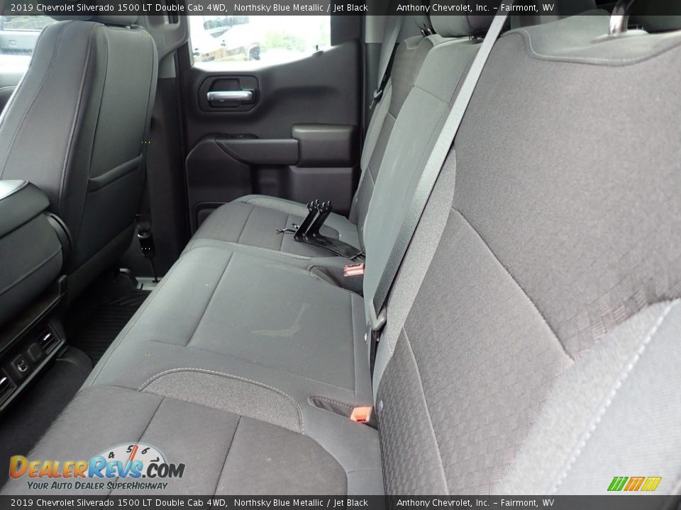 2019 Chevrolet Silverado 1500 LT Double Cab 4WD Northsky Blue Metallic / Jet Black Photo #11