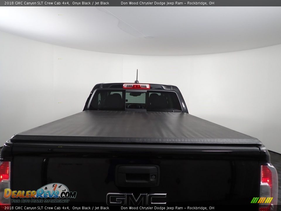 2018 GMC Canyon SLT Crew Cab 4x4 Onyx Black / Jet Black Photo #11