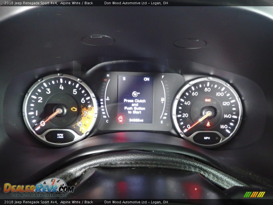 2018 Jeep Renegade Sport 4x4 Alpine White / Black Photo #18