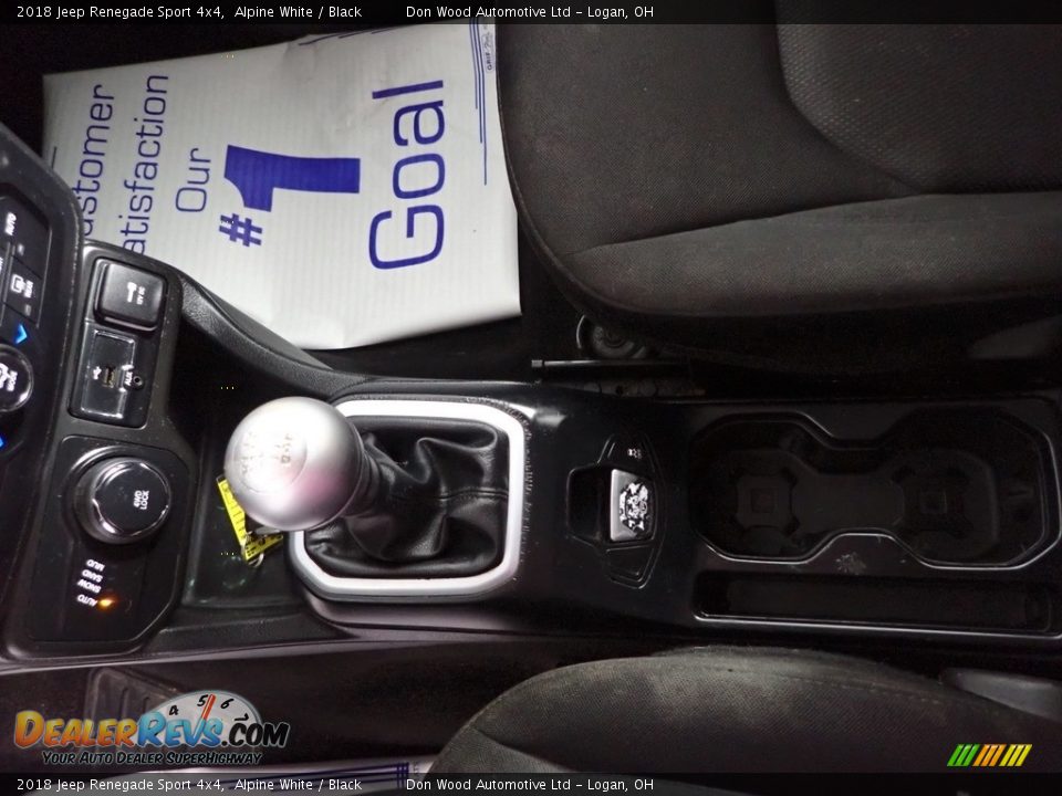2018 Jeep Renegade Sport 4x4 Alpine White / Black Photo #20