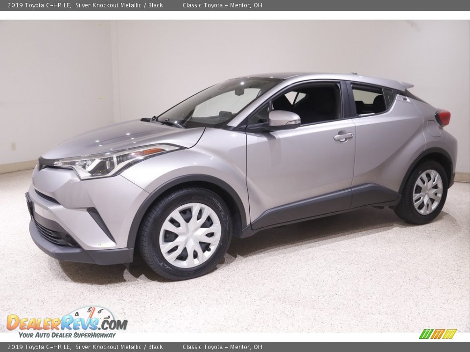 2019 Toyota C-HR LE Silver Knockout Metallic / Black Photo #3