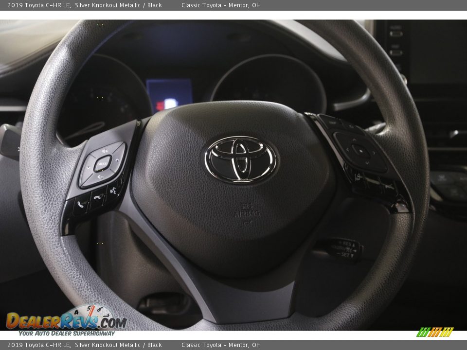 2019 Toyota C-HR LE Silver Knockout Metallic / Black Photo #7