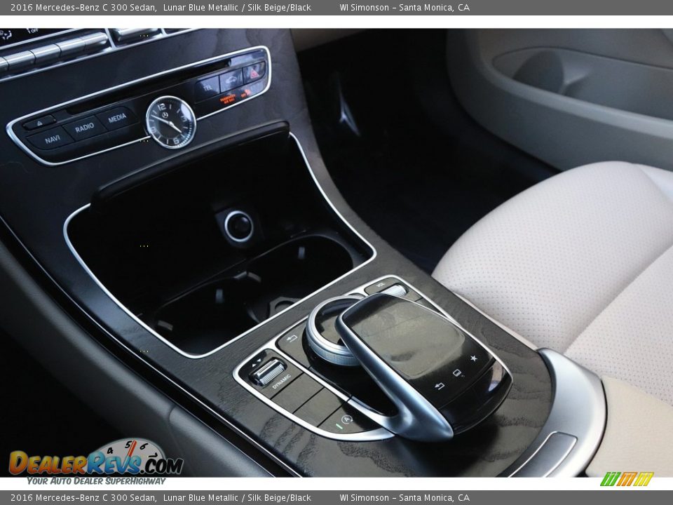 2016 Mercedes-Benz C 300 Sedan Lunar Blue Metallic / Silk Beige/Black Photo #29