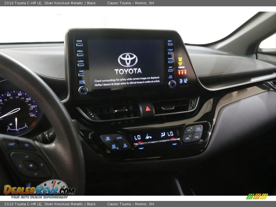 2019 Toyota C-HR LE Silver Knockout Metallic / Black Photo #9