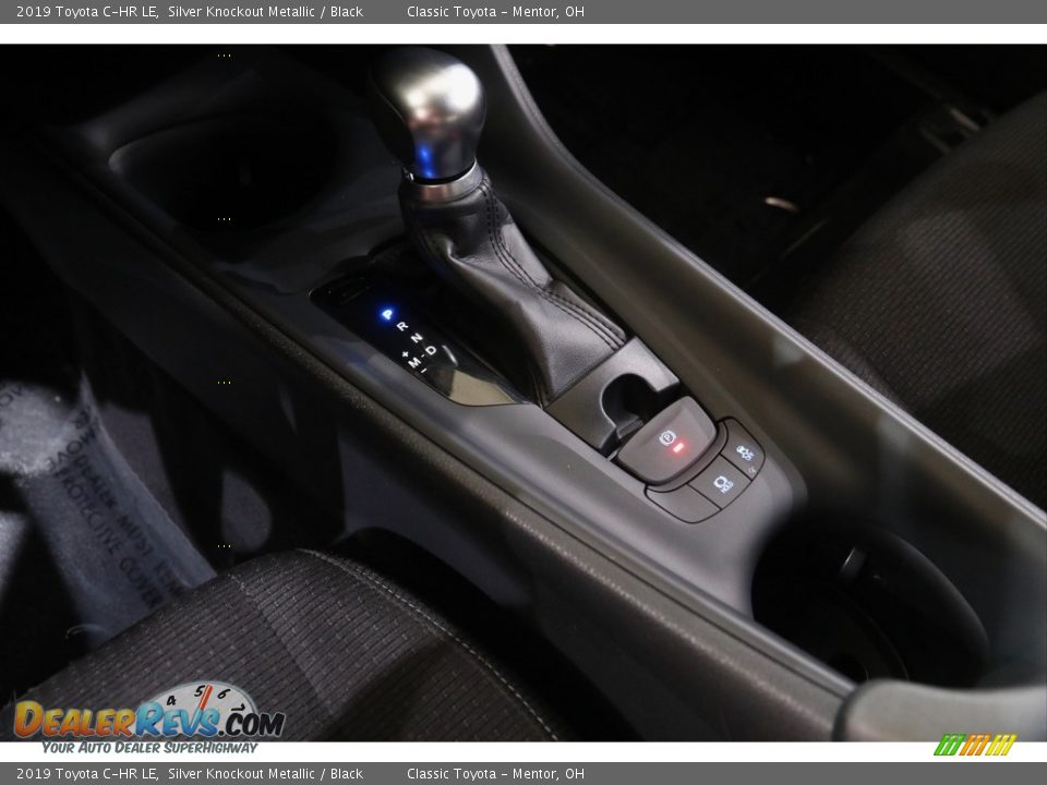 2019 Toyota C-HR LE Silver Knockout Metallic / Black Photo #12