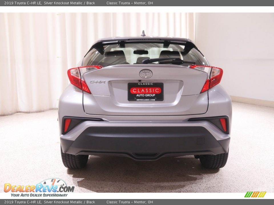 2019 Toyota C-HR LE Silver Knockout Metallic / Black Photo #16