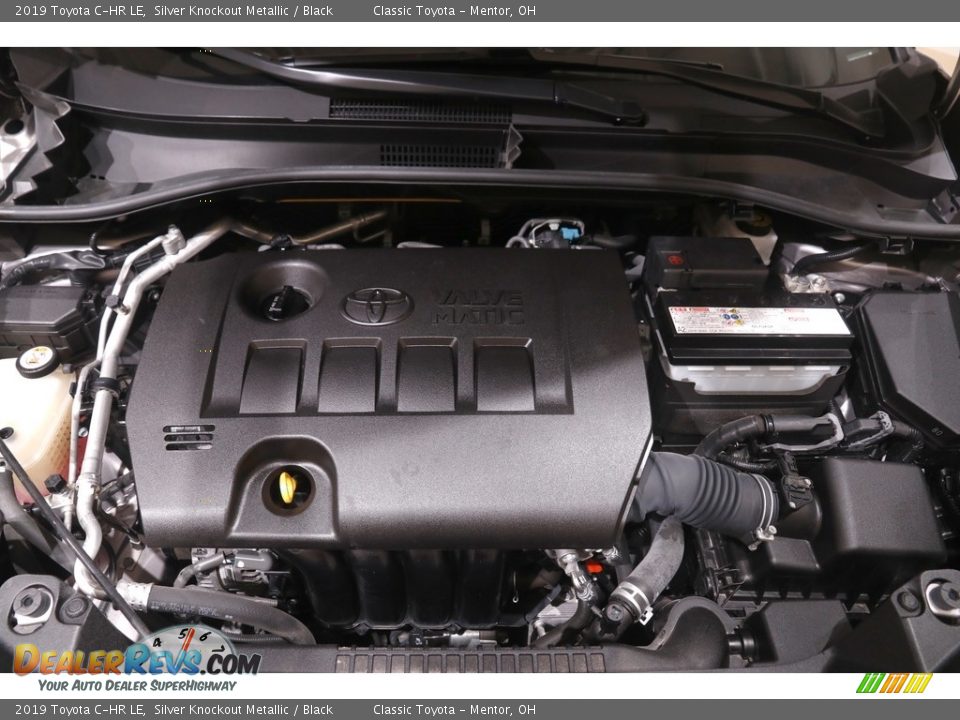 2019 Toyota C-HR LE Silver Knockout Metallic / Black Photo #17