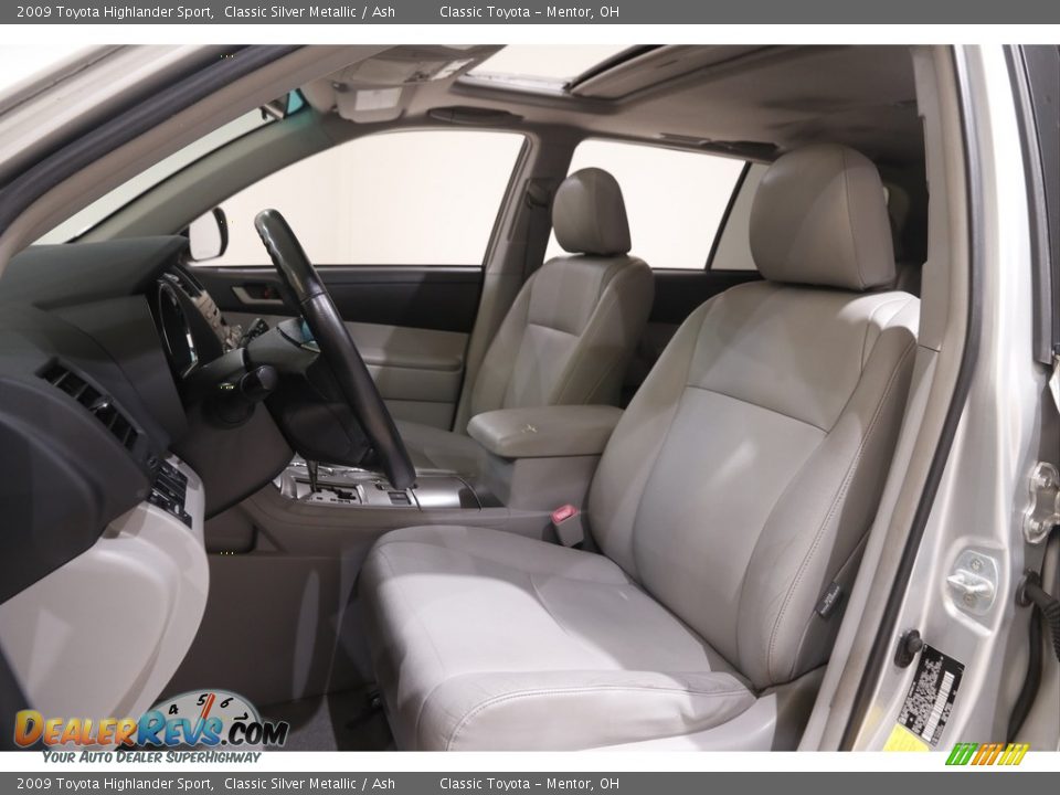 2009 Toyota Highlander Sport Classic Silver Metallic / Ash Photo #5