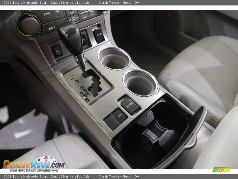 2009 Toyota Highlander Sport Classic Silver Metallic / Ash Photo #14