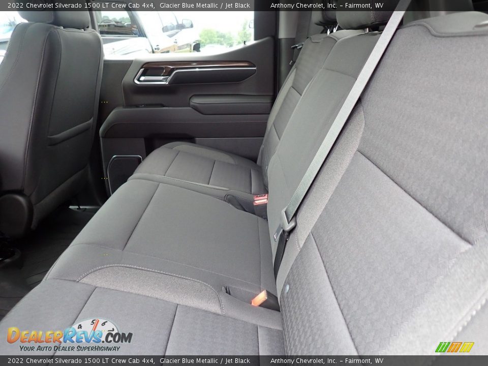 Rear Seat of 2022 Chevrolet Silverado 1500 LT Crew Cab 4x4 Photo #11