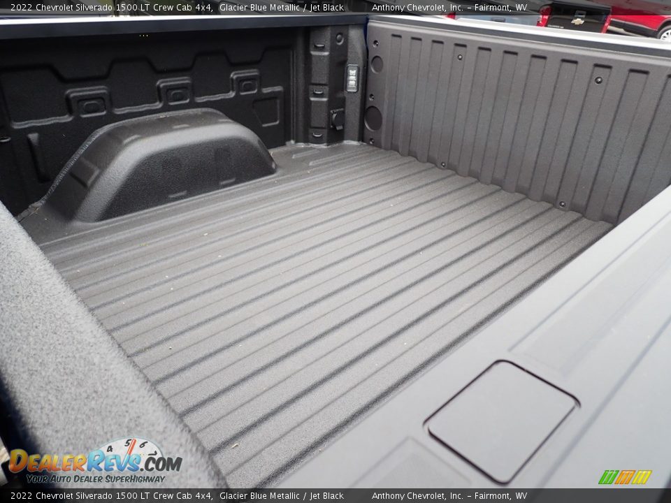 2022 Chevrolet Silverado 1500 LT Crew Cab 4x4 Glacier Blue Metallic / Jet Black Photo #12