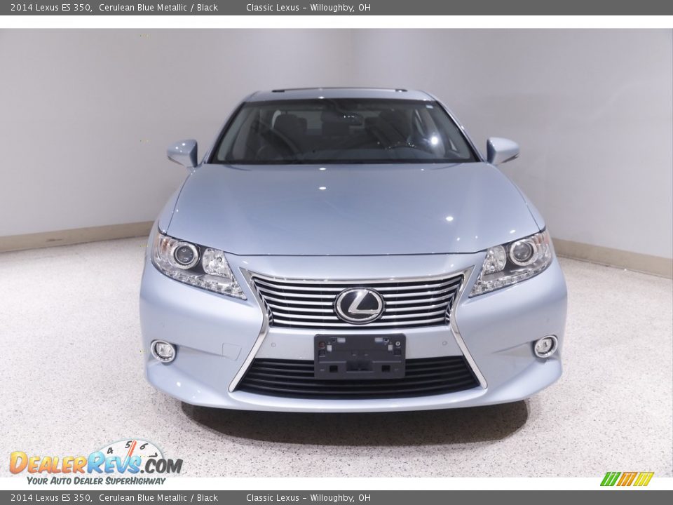 2014 Lexus ES 350 Cerulean Blue Metallic / Black Photo #2