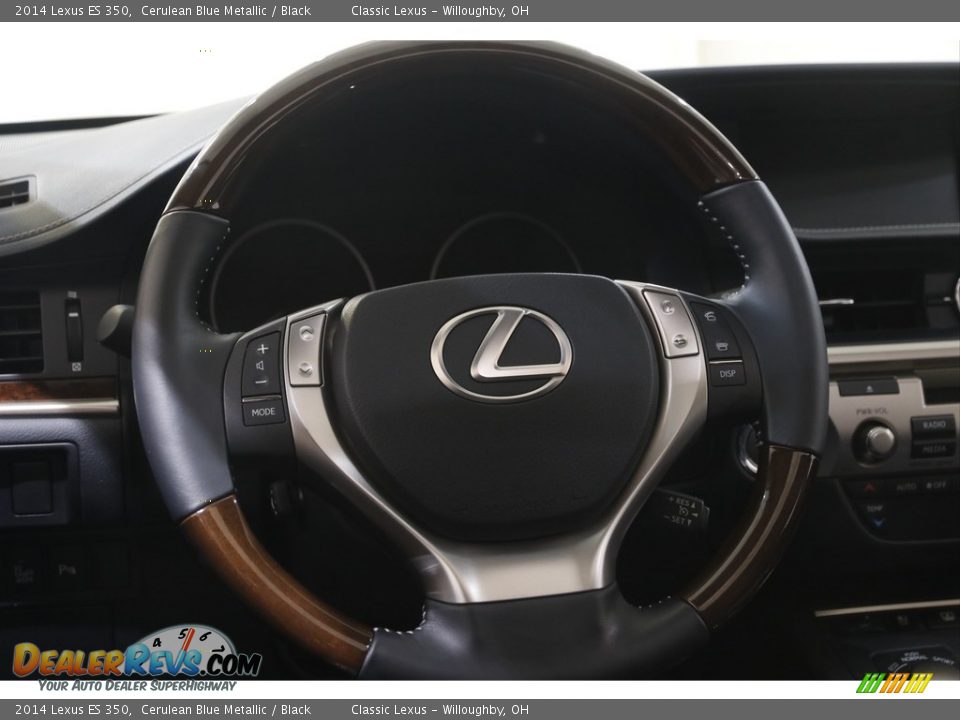 2014 Lexus ES 350 Cerulean Blue Metallic / Black Photo #7