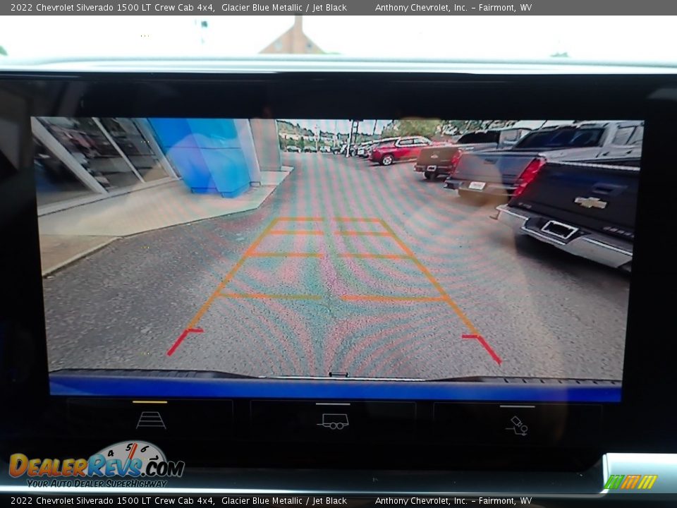 2022 Chevrolet Silverado 1500 LT Crew Cab 4x4 Glacier Blue Metallic / Jet Black Photo #19