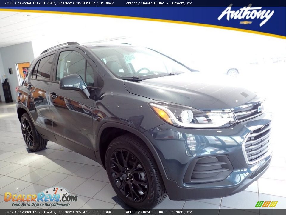 2022 Chevrolet Trax LT AWD Shadow Gray Metallic / Jet Black Photo #1