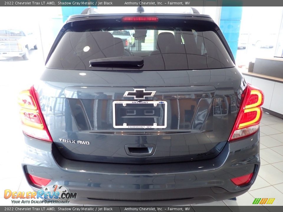 2022 Chevrolet Trax LT AWD Shadow Gray Metallic / Jet Black Photo #3