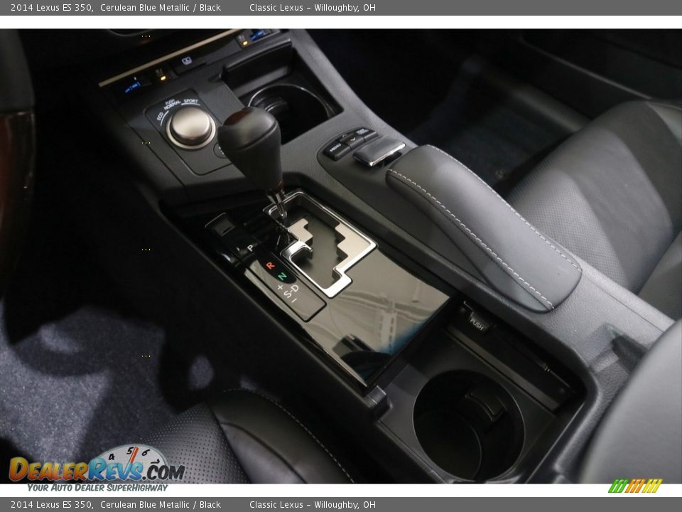 2014 Lexus ES 350 Cerulean Blue Metallic / Black Photo #16