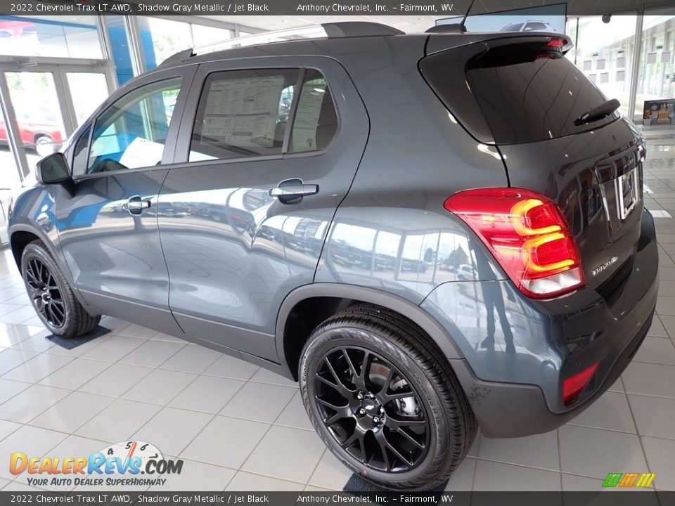 2022 Chevrolet Trax LT AWD Shadow Gray Metallic / Jet Black Photo #5