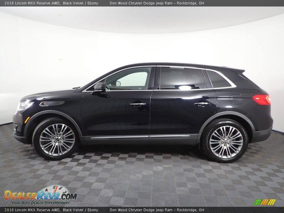 Black Velvet 2016 Lincoln MKX Reserve AWD Photo #7