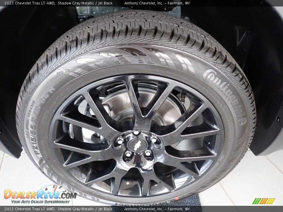 2022 Chevrolet Trax LT AWD Shadow Gray Metallic / Jet Black Photo #9